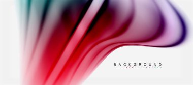 Bulanık sıvı arka plan renkleri, özet satırları, vektör çizim dalgalar