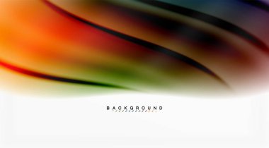 Girdap sıvısı akan renklerin hareket efekti, holografik soyut arkaplan