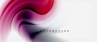 Girdap sıvısı akan renklerin hareket efekti, holografik soyut arkaplan