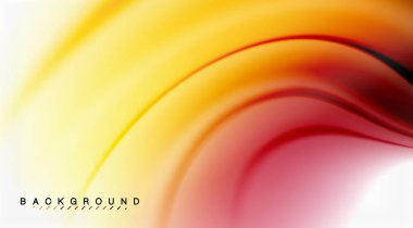 Girdap sıvısı akan renklerin hareket efekti, holografik soyut arkaplan