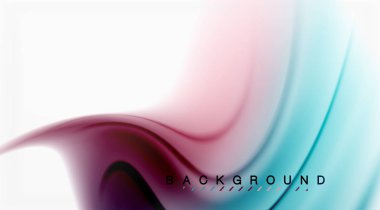 Girdap sıvısı akan renklerin hareket efekti, holografik soyut arkaplan