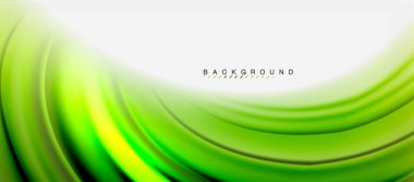 Bulanık sıvı arka plan renkleri, özet satırları, vektör çizim dalgalar