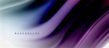 Bulanık sıvı arka plan renkleri, özet satırları, vektör çizim dalgalar