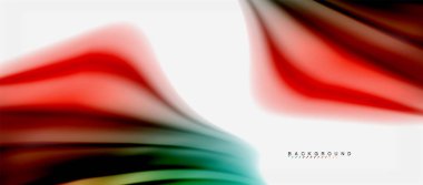 Bulanık sıvı arka plan renkleri, özet satırları, vektör çizim dalgalar