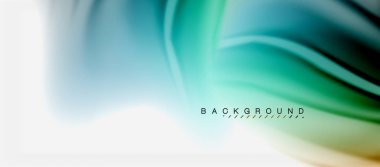 Bulanık sıvı arka plan renkleri, özet satırları, vektör çizim dalgalar