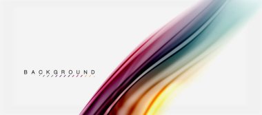 Bulanık sıvı arka plan renkleri, özet satırları, vektör çizim dalgalar