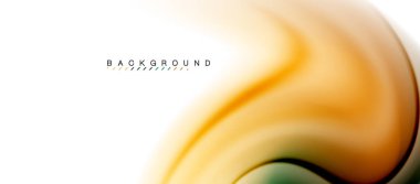 Girdap sıvısı akan renklerin hareket efekti, holografik soyut arkaplan