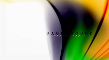 Girdap sıvısı akan renklerin hareket efekti, holografik soyut arkaplan