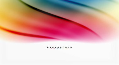 Girdap sıvısı akan renklerin hareket efekti, holografik soyut arkaplan