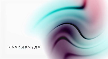 Girdap sıvısı akan renklerin hareket efekti, holografik soyut arkaplan