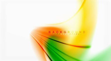 Girdap sıvısı akan renklerin hareket efekti, holografik soyut arkaplan