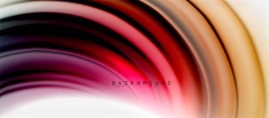 Bulanık sıvı arka plan renkleri, özet satırları, vektör çizim dalgalar