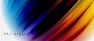 Bulanık sıvı arka plan renkleri, özet satırları, vektör çizim dalgalar