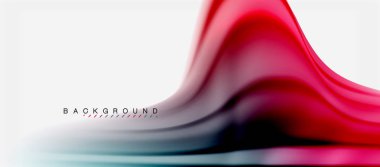 Bulanık sıvı arka plan renkleri, özet satırları, vektör çizim dalgalar