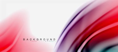 Bulanık sıvı arka plan renkleri, özet satırları, vektör çizim dalgalar