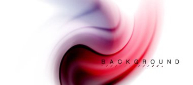 Girdap sıvısı akan renklerin hareket efekti, holografik soyut arkaplan