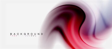 Girdap sıvısı akan renklerin hareket efekti, holografik soyut arkaplan