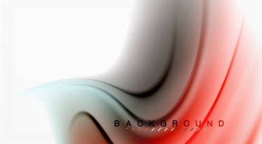 Girdap sıvısı akan renklerin hareket efekti, holografik soyut arkaplan