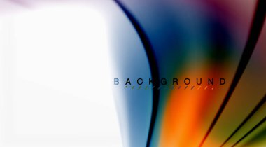 Girdap sıvısı akan renklerin hareket efekti, holografik soyut arkaplan