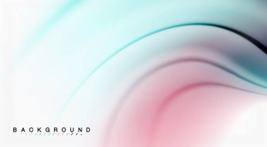 Girdap sıvısı akan renklerin hareket efekti, holografik soyut arkaplan