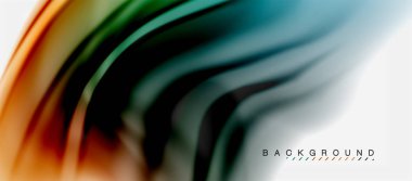 Bulanık sıvı arka plan renkleri, özet satırları, vektör çizim dalgalar