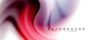 Girdap sıvısı akan renklerin hareket efekti, holografik soyut arkaplan