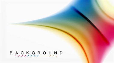 Girdap sıvısı akan renklerin hareket efekti, holografik soyut arkaplan