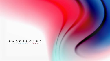 Girdap sıvısı akan renklerin hareket efekti, holografik soyut arkaplan