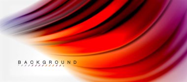 Bulanık sıvı arka plan renkleri, özet satırları, vektör çizim dalgalar