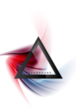 Girdap sıvısı akan renklerin hareket efekti, holografik soyut arkaplan