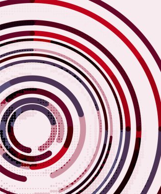 Dairesel çizgiler, daireler, geometrik arka plan