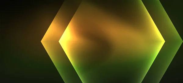 Luz holográfica del color del neón brillante de la vendimia, gran diseño para cualquier propósito. Fondo de movimiento mágico abstracto. Concepto de cine vintage. Contexto tecnológico . — Vector de stock