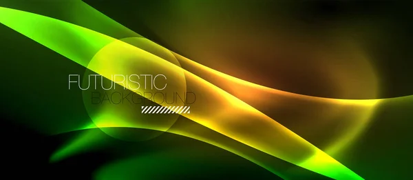Brillante luz brillante fondo abstracto — Vector de stock