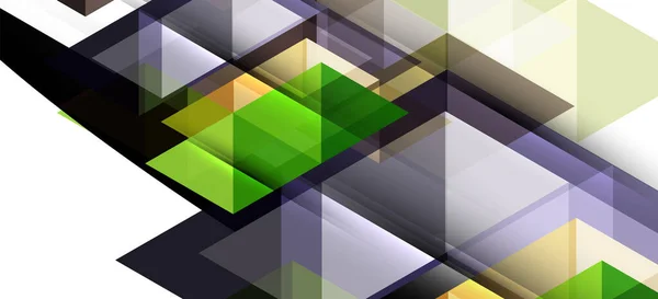 Modern mosaik triangel mall bakgrund, bra design för alla ändamål. Abstrakt geometrisk grafisk design triangel mönster. Geometriskt linjemönster. — Stock vektor
