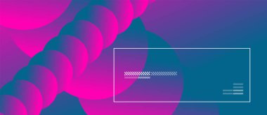 Neon renkli daireleri olan basit soyut bir arkaplan. Memphis Style Geometrik Deseni. Duvar Kağıdı, Sancak, Arkaplan, Kart, Kitap İllüstrasyonu, İniş Sayfası