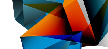 Işık arka planda trendy tarzında üçgen geometrik arka plan. Retro vektör illüstrasyon. Renkli parlak. Trendy modern tarzı. Vektör iş illüstrasyon.