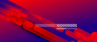 Akan neon eğimleri geometrik soyut arka plan düz çizgiler ve yuvarlak kuyruklar. Duvar kağıdı, pankart, arkaplan, kart, iniş sayfası için sıvı renk gradyan arkaplanı