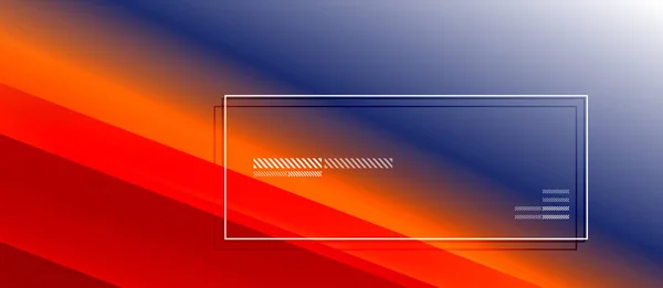 ダイナミックストレートシャドウライン効果を持つトレンディなシンプルな流体色グラデーション抽象的な背景。ベクトルイラスト壁紙、バナー、背景、カード、ブックイラスト、ランディングページ — ストックベクタ