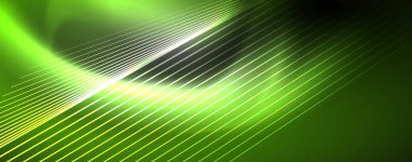 Çizgiler, dış mekan arka planı, parlak ışınları ile renk ışığı