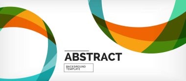 Doğrusal dalga Web şablonu. Vektör illüstrasyon parlak tasarım. Dekoratif baskı. Dekoratif zemin vektörü. Vektör iş illüstrasyon