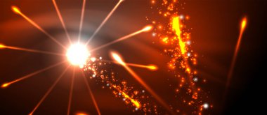 Renkli piroteknik gösterisi. Gökyüzü bulutları. Siyah arka plan. Festival kutlaması. Soyut havai fişek karanlık gökyüzü gece.