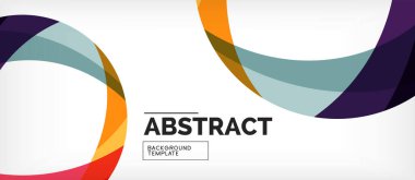 Renkli dalga hatları soyut arka plan, iş veya techno sunumu için renk çizgisi