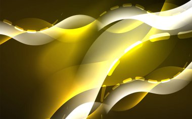 Neon soyut arka plan. Arka plan dekorasyonu. Trendy grafik tasarım.