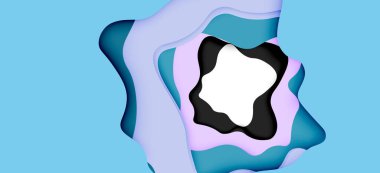 Soyut Web tasarımı için soyut dalgalar kesti. Renk geometrik deseni. Vektör soyut geometrik dinamik desen çerçevesi