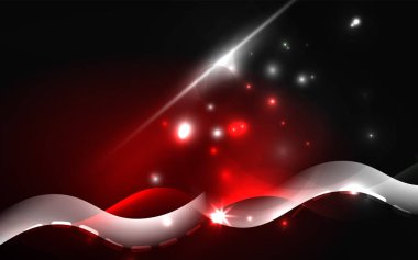 Neon soyut arka plan. Arka plan dekorasyonu. Trendy grafik tasarım.