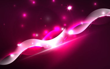 Neon soyut arka plan. Arka plan dekorasyonu. Trendy grafik tasarım.