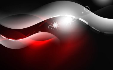 Neon soyut arka plan. Arka plan dekorasyonu. Trendy grafik tasarım.