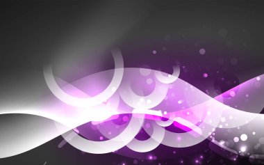 Neon soyut arka plan. Arka plan dekorasyonu. Trendy grafik tasarım.