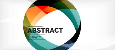 Doğrusal dalga Web şablonu. Vektör illüstrasyon parlak tasarım. Dekoratif baskı. Dekoratif zemin vektörü. Vektör iş illüstrasyon