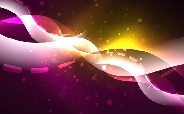 Neon soyut arka plan. Arka plan dekorasyonu. Trendy grafik tasarım.